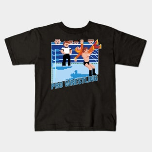 Pro wrestling video game Kids T-Shirt